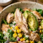 High Protein Avocado Chicken Salad