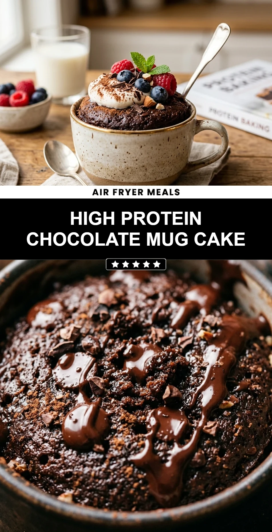 High Protein Chocolate Mug Cake