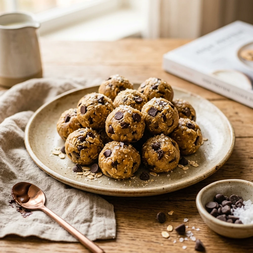 High Protein Cookie Dough Balls