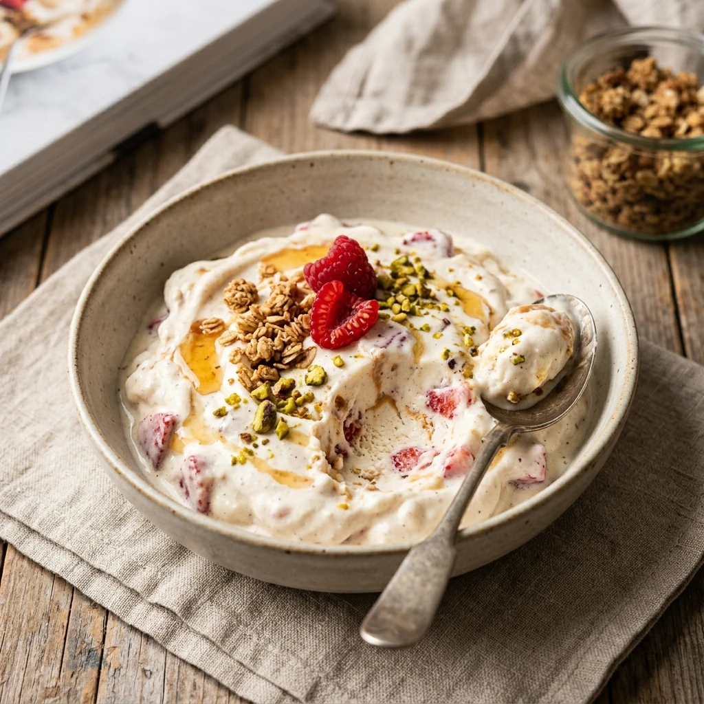 High Protein Cottage Cheese Ice Cream