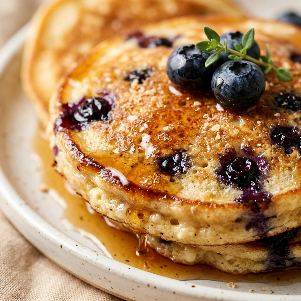 High-Protein Cottage Cheese Pancakes