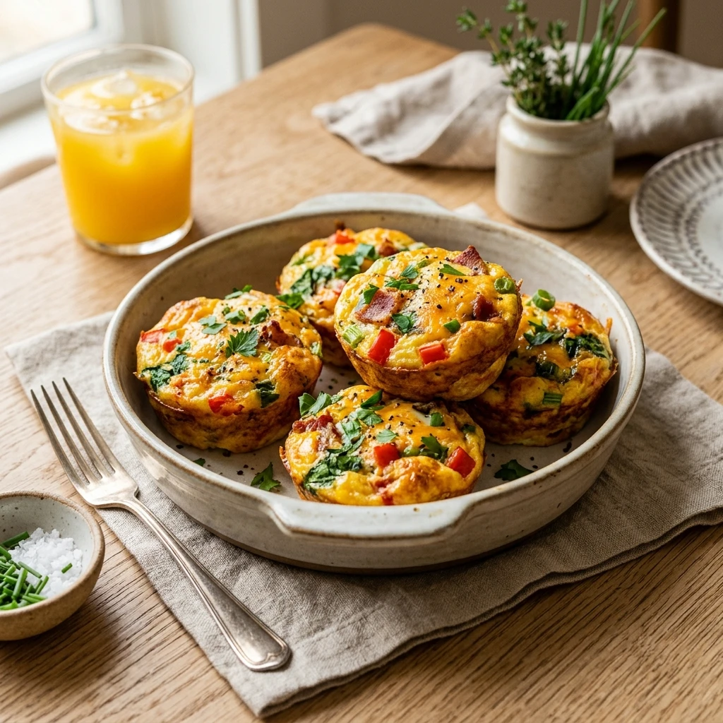 High Protein Egg Muffin Cups