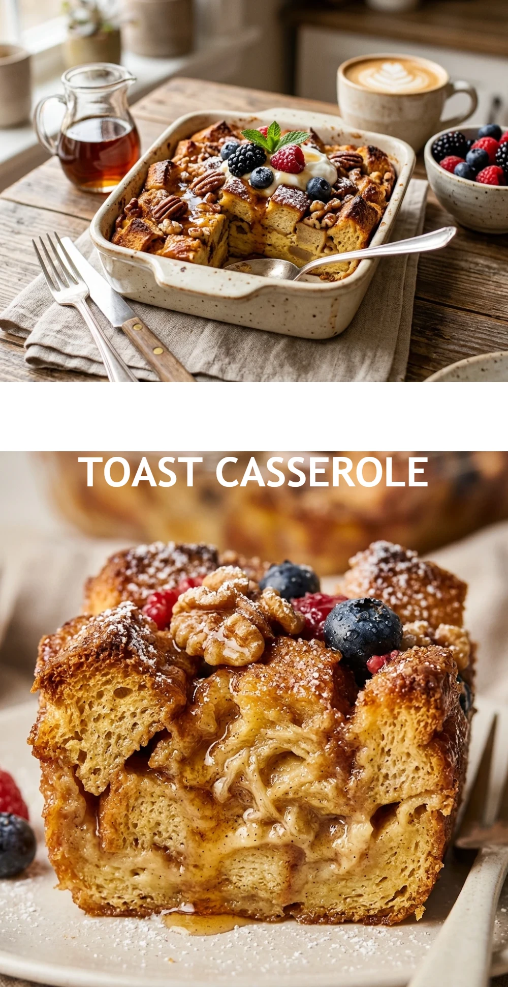 High-Protein French Toast Casserole