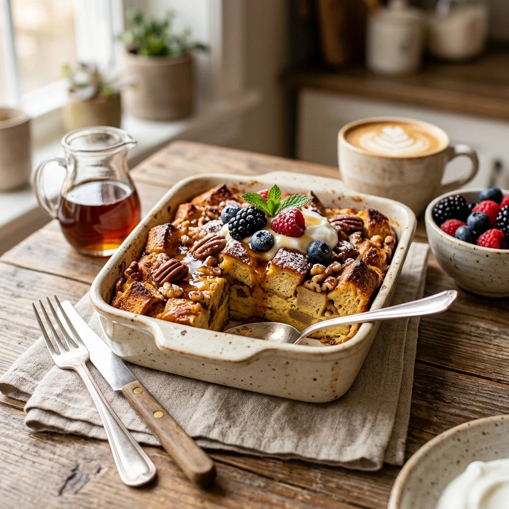 High-Protein French Toast Casserole