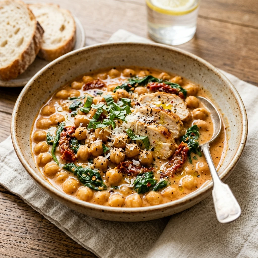 High-Protein Marry Me Chickpeas