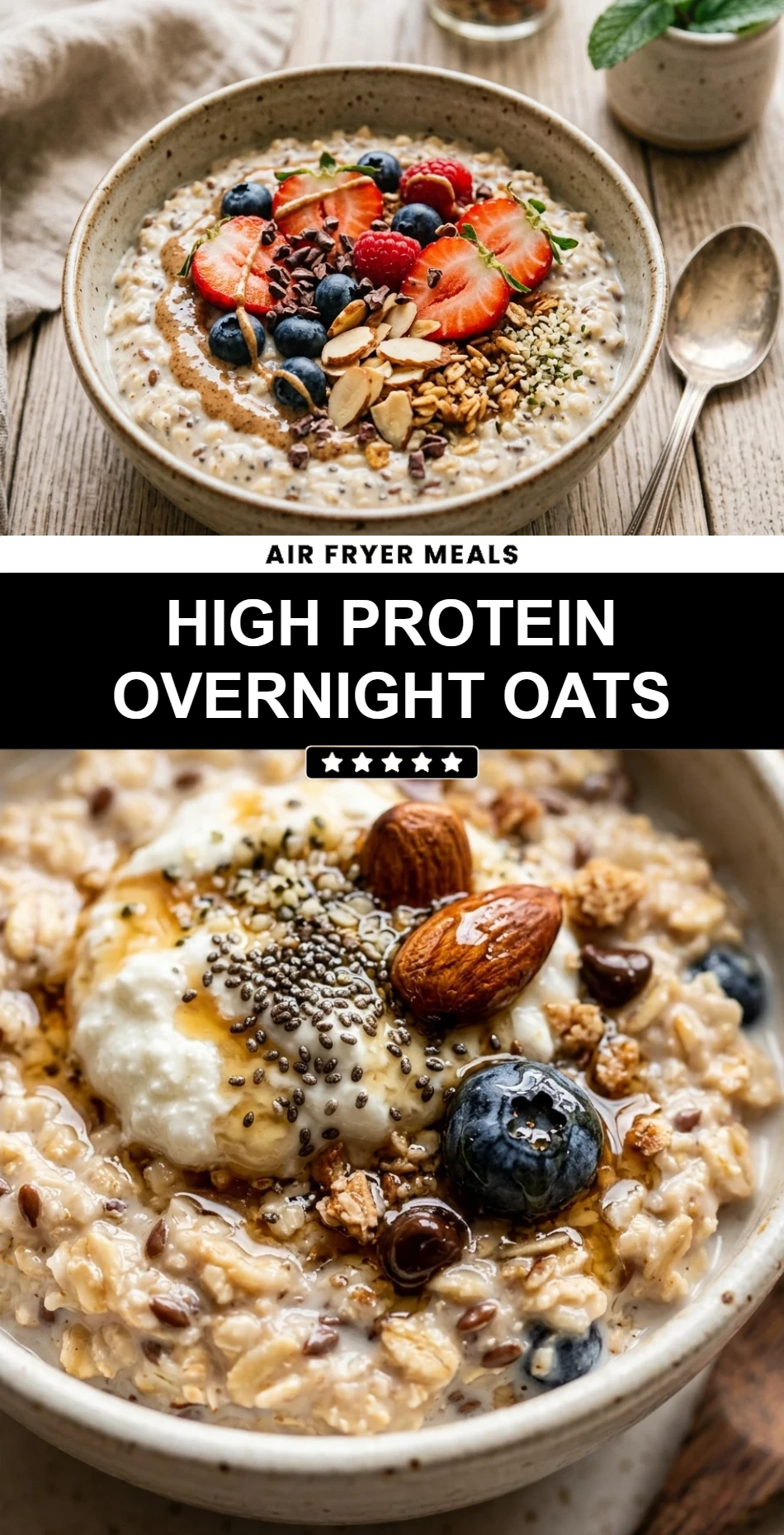 High Protein Overnight Oats
