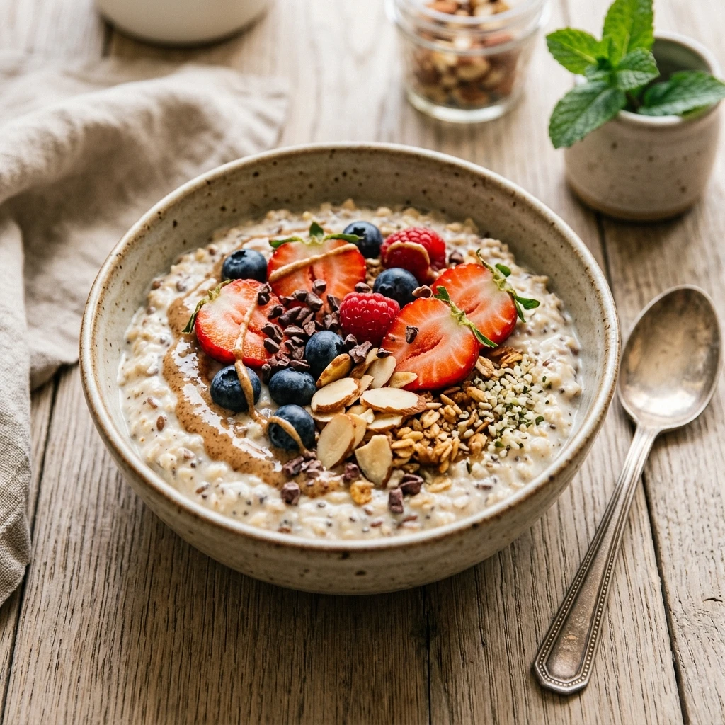 High Protein Overnight Oats