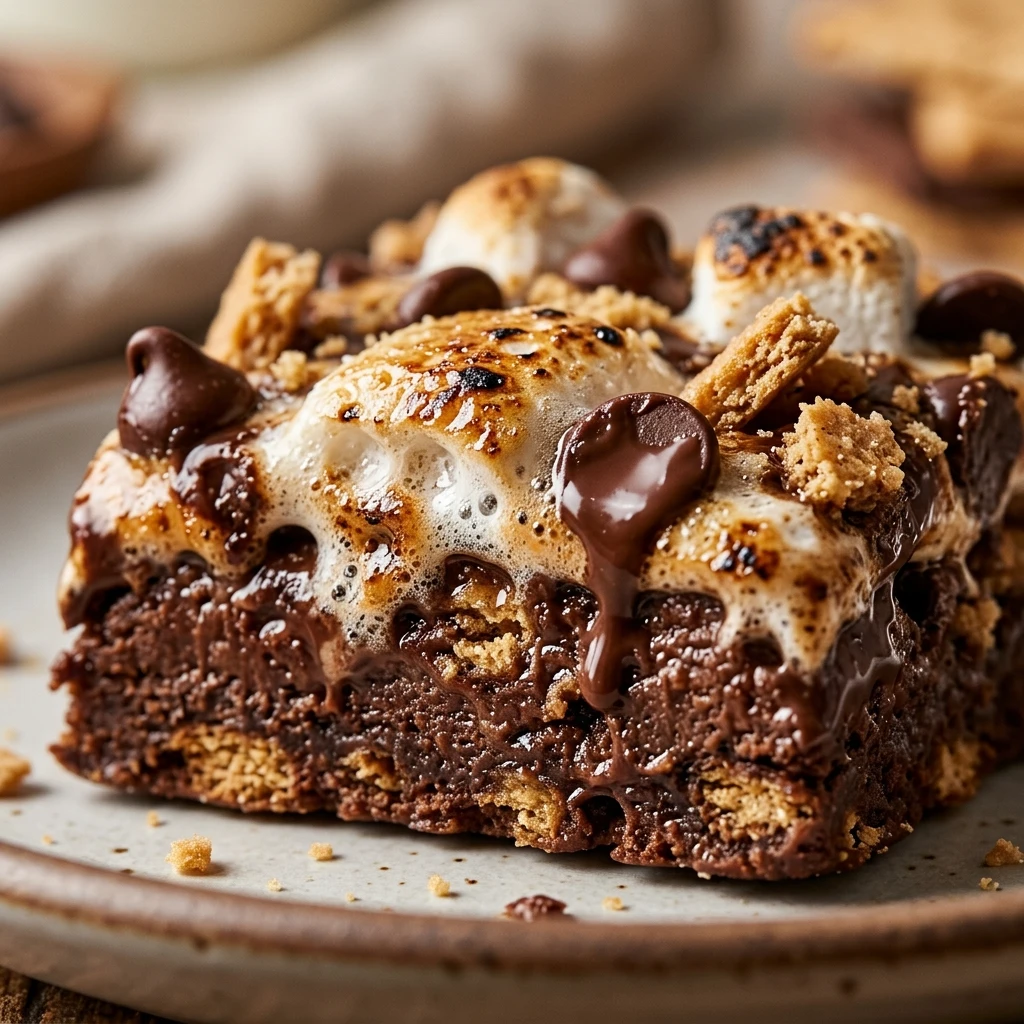 High Protein S'mores Protein Bars