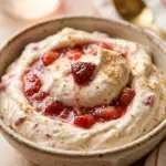 High Protein Strawberry Cheesecake Fluff