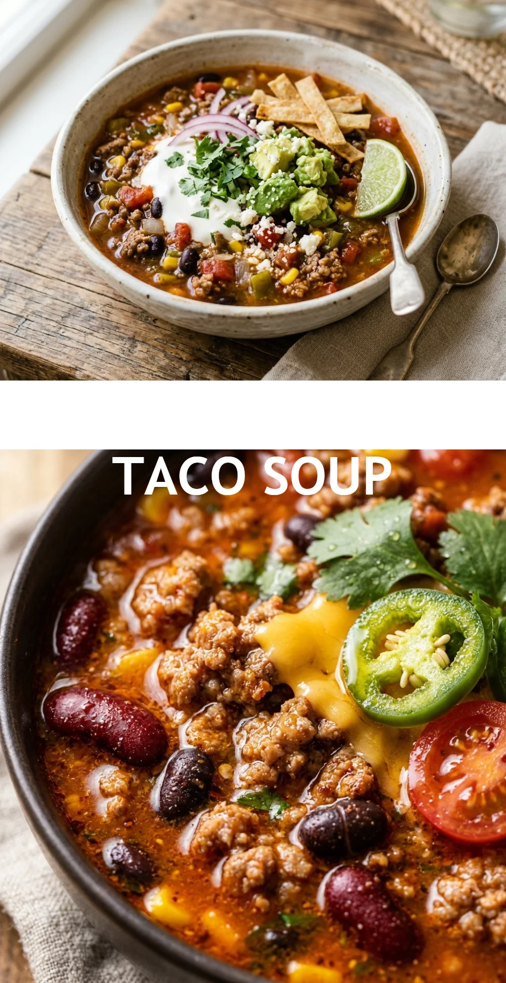 High-Protein Taco Soup