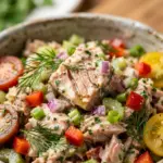 High Protein Tuna Salad Bowl