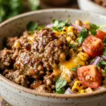 High Protein Turkey Burger Bowl
