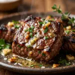 Juicy Air Fryer Steak Bites with Garlic Butter