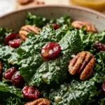 Kale Cranberry Salad With Pecans