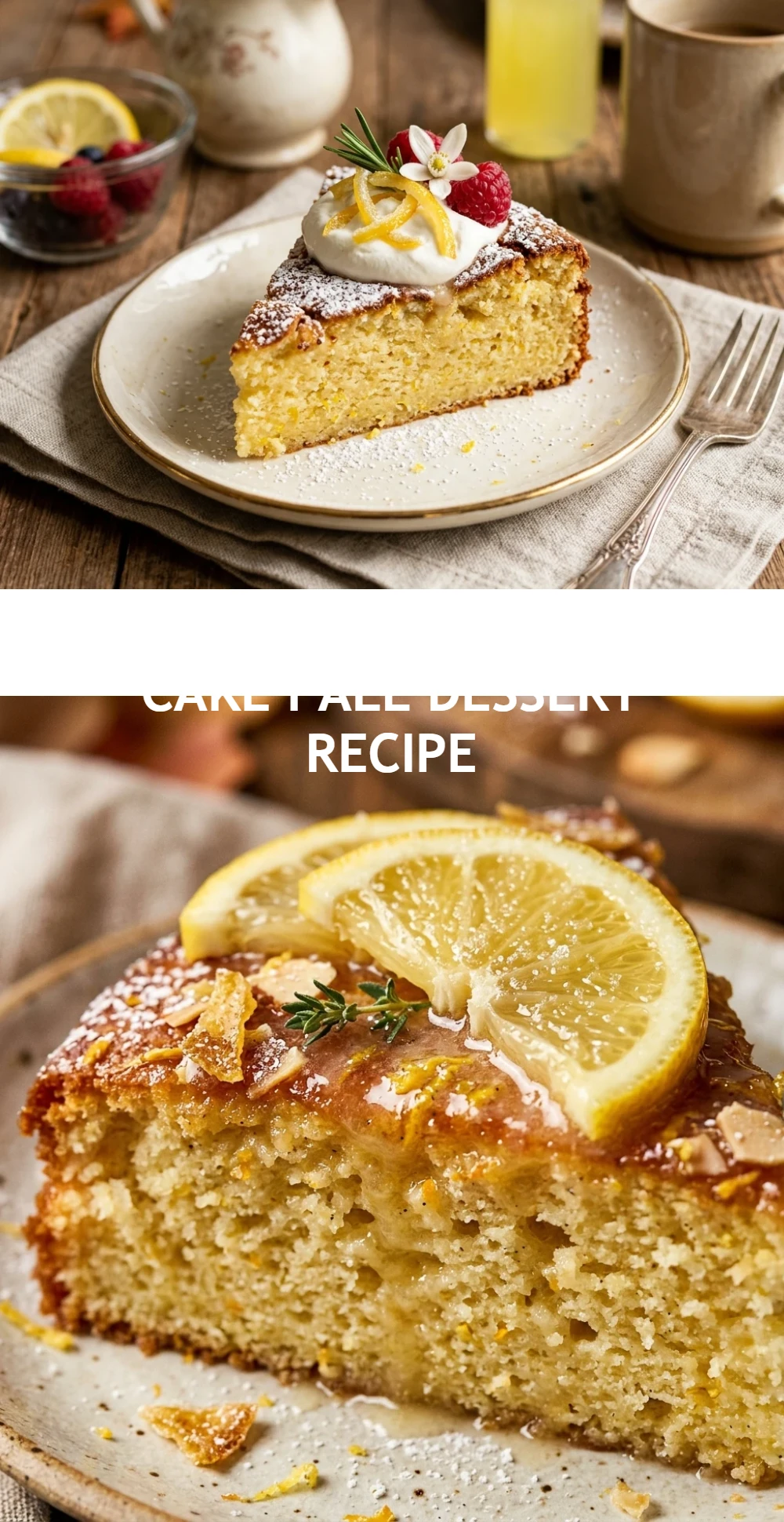 Limoncello Ricotta Cake Fall Dessert Recipe