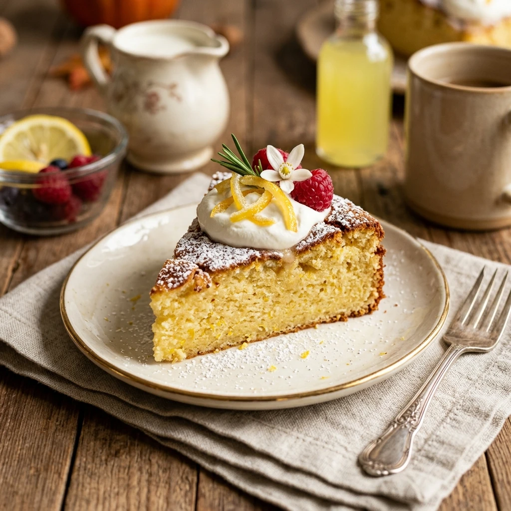 Limoncello Ricotta Cake Fall Dessert Recipe
