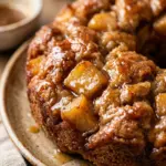 Maple Glazed Apple Fritter Bread Recipe