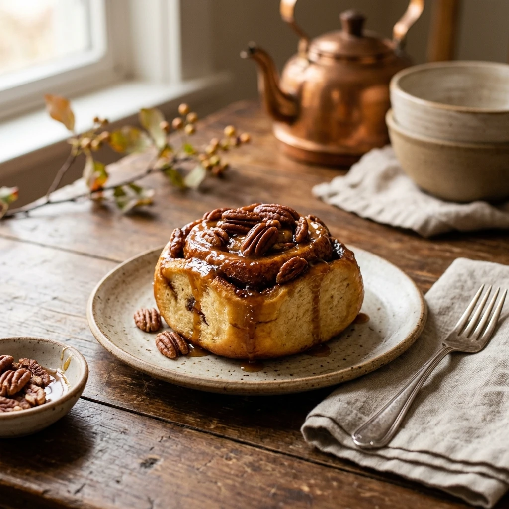 Maple Pecan Sticky Buns Fall Breakfast
