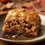 Maple Walnut Baklava Fall Dessert Recipe