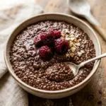 Mocha Chia Protein Pudding
