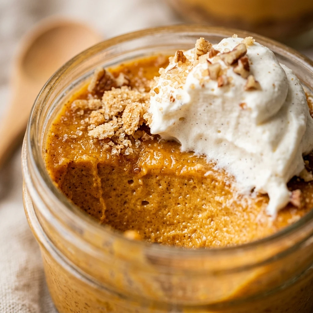 No Bake Pumpkin Cheesecake Jars Recipe