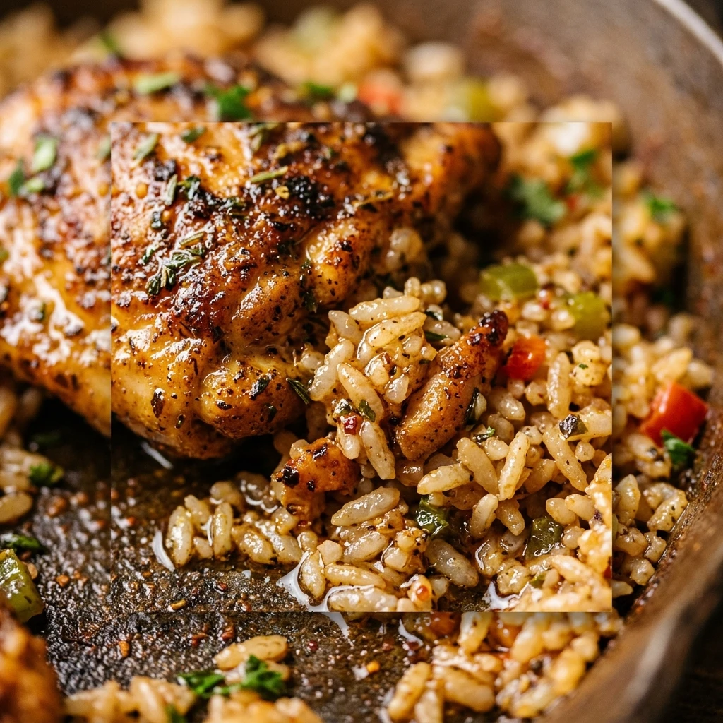 One-Pan Cajun Chicken and Rice