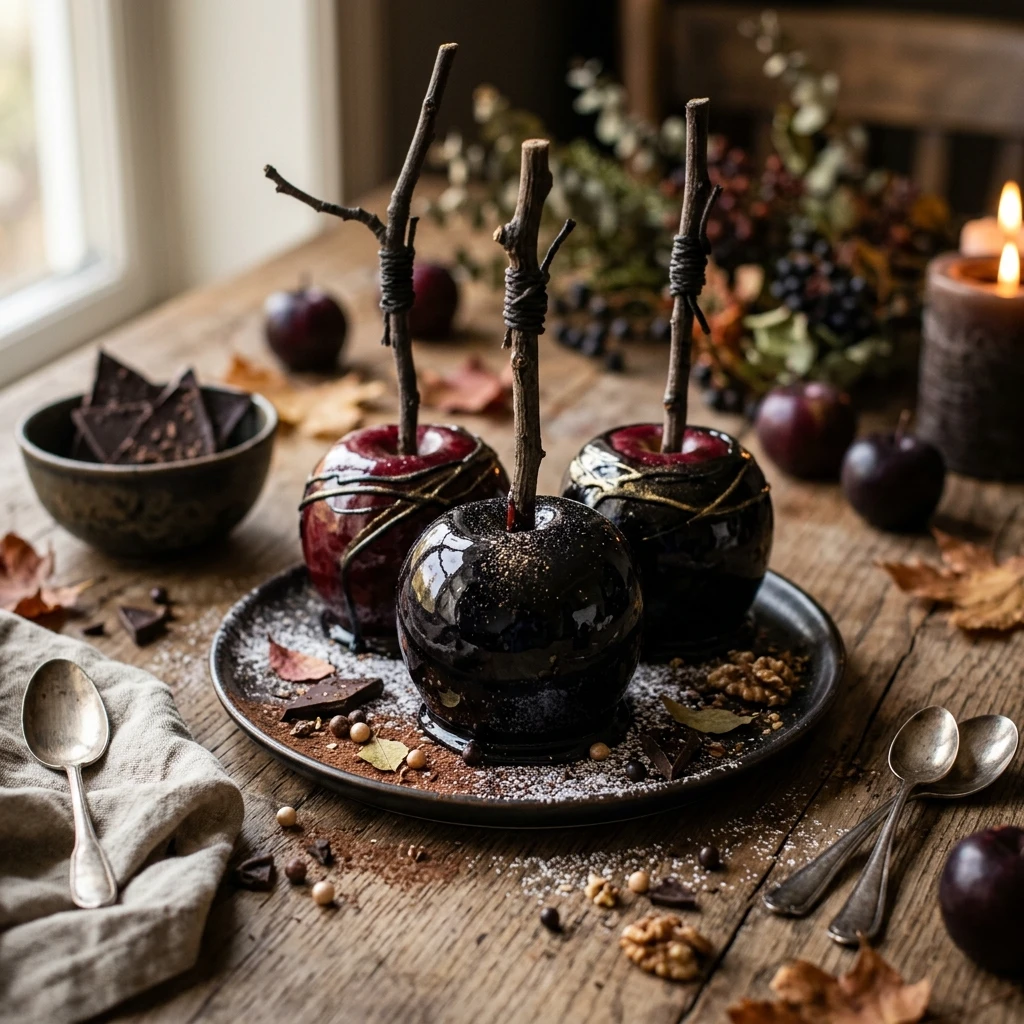 Poison Apple Candy Apples Halloween Recipe