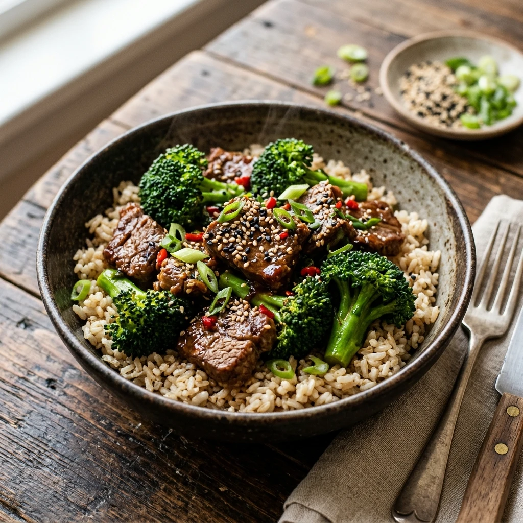 Protein-Packed Beef and Broccoli