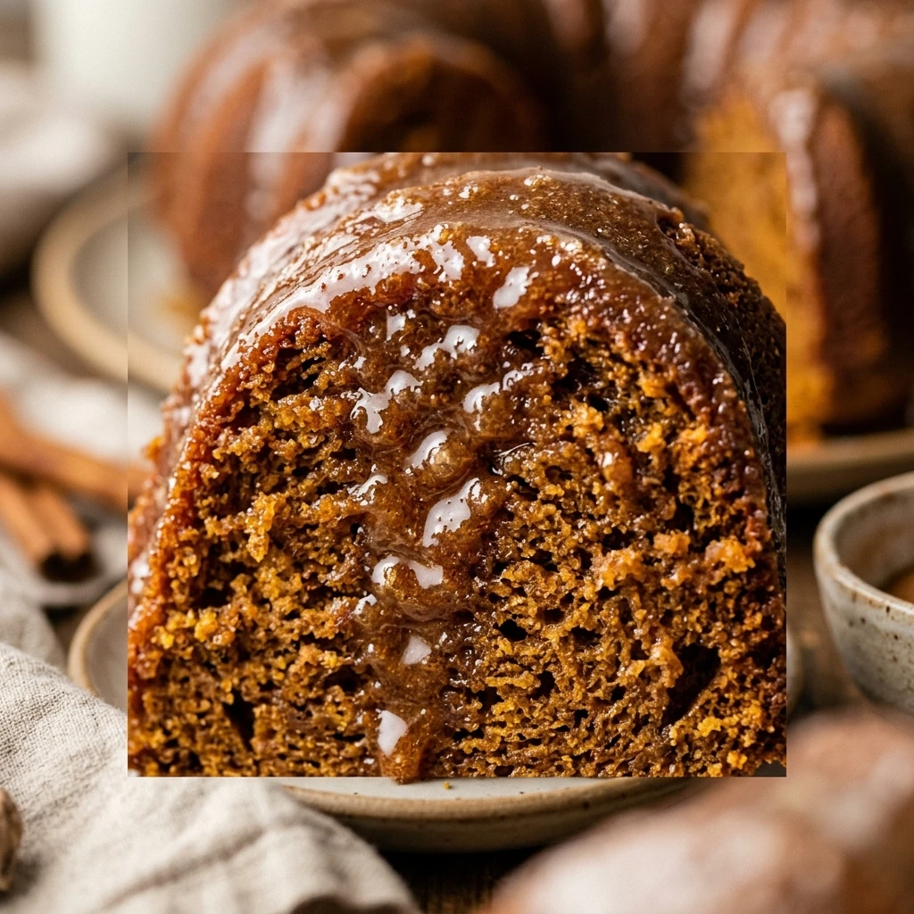 Pumpkin Bundt Cake With Maple Glaze Recipe