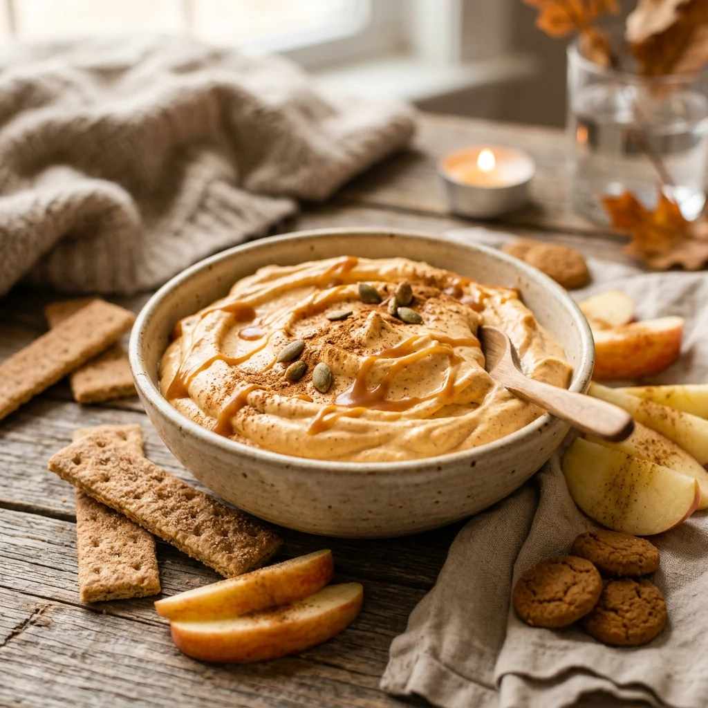 Pumpkin Fluff Dip With Cool Whip 3 Ingredients