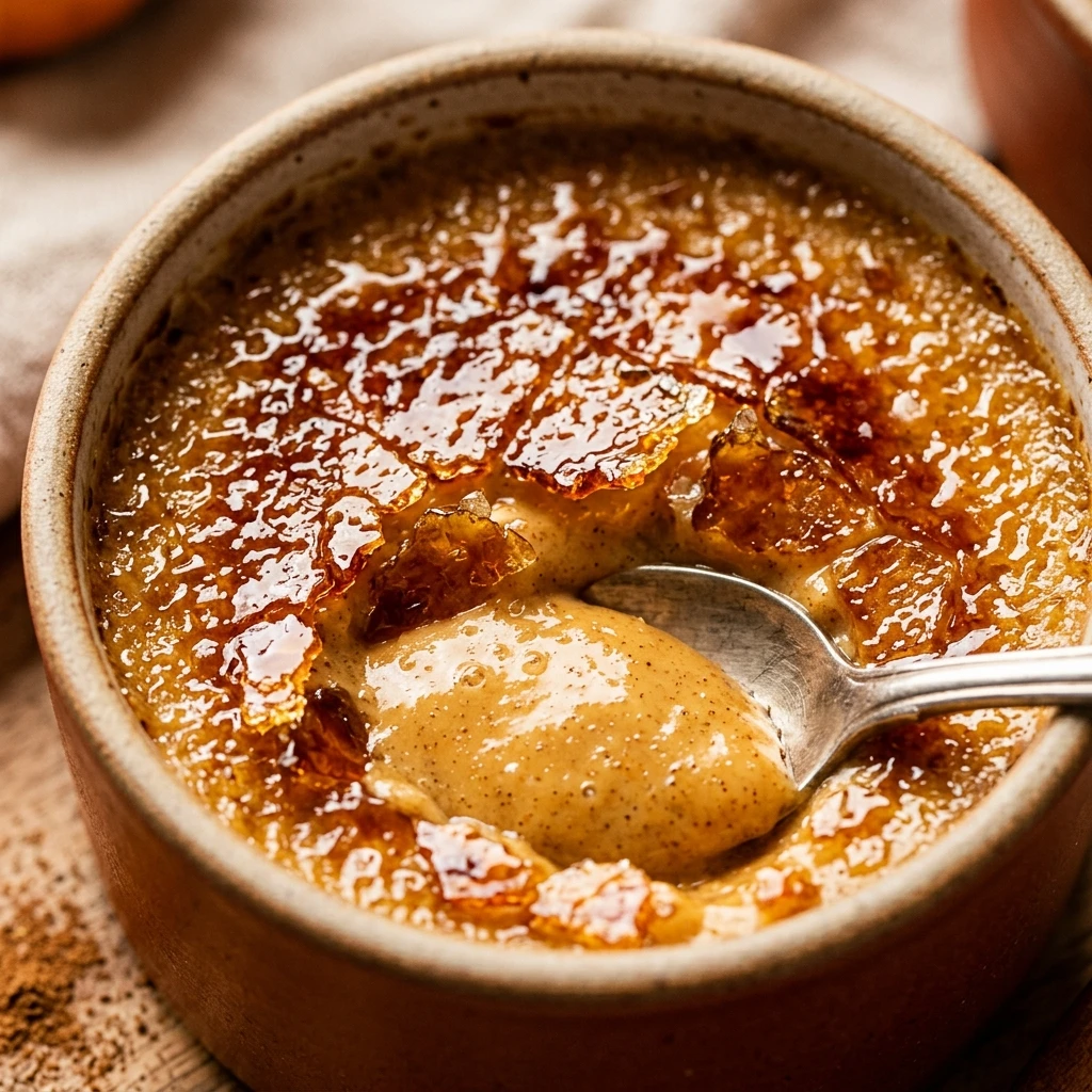 Pumpkin Spice Crème Brûlée No Bake Recipe