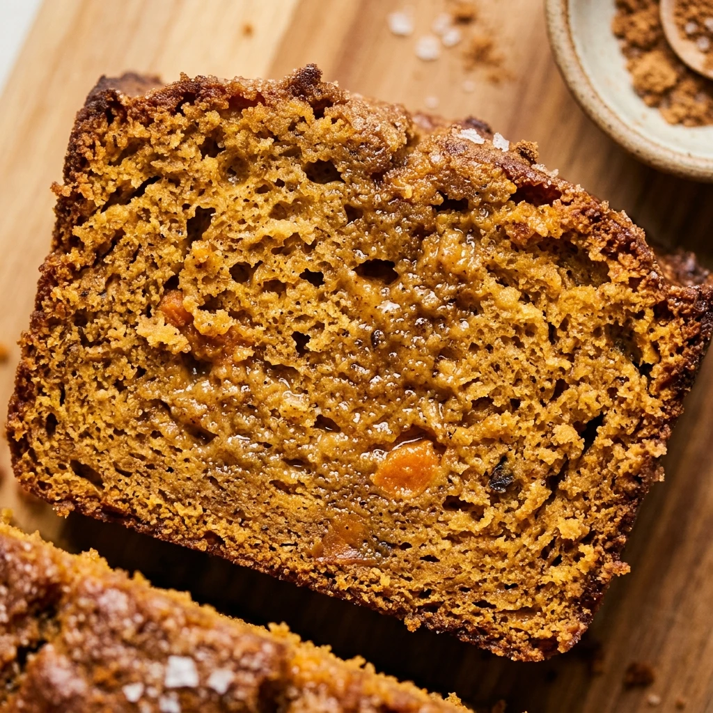 Pumpkin Spice Ice Cream Bread 3 Ingredients