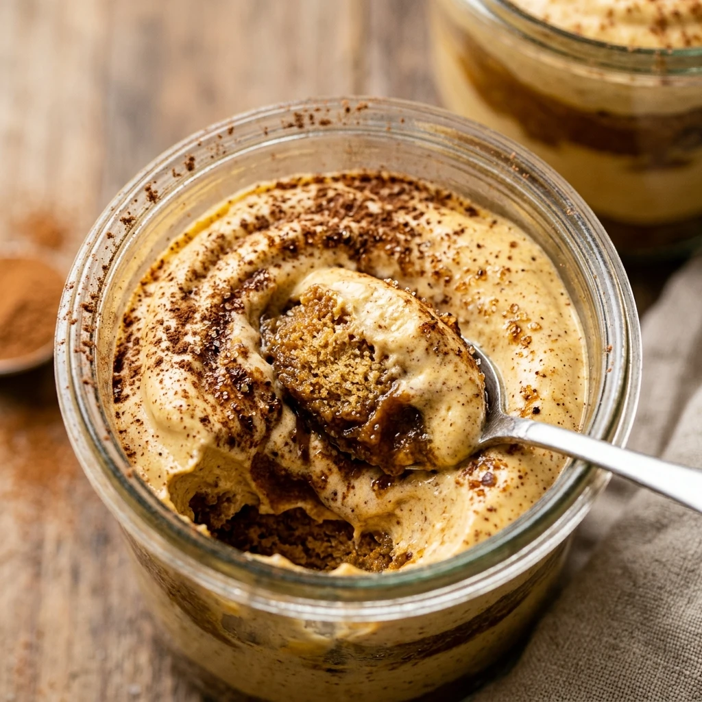 Pumpkin Spice Tiramisu Cups No Bake Recipe