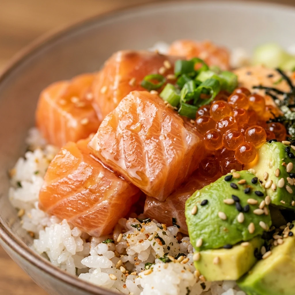 Salmon Sushi Protein Bowl