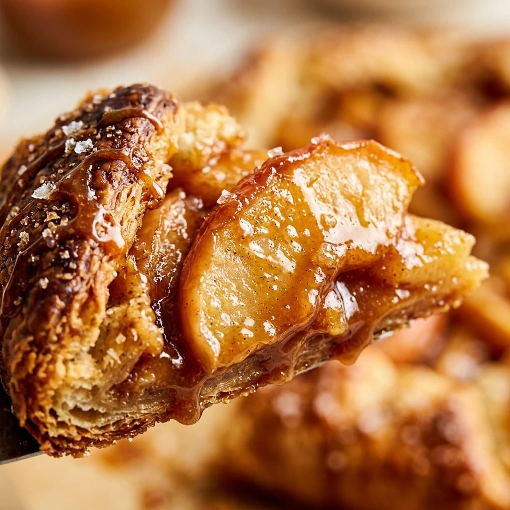 Salted Caramel Apple Galette Fall Recipe