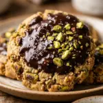 Salted Chocolate Pistachio Shortbread Cookies