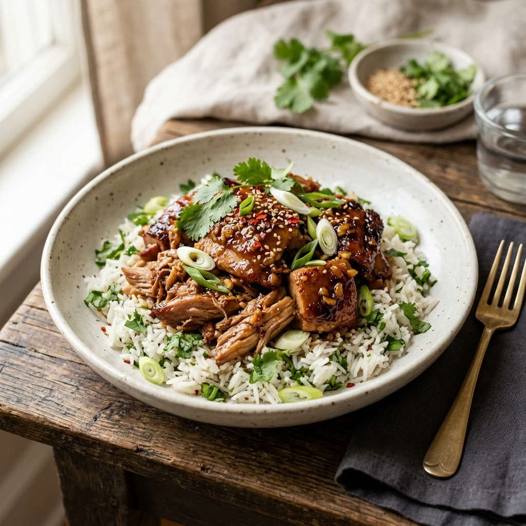 Slow Cooker Honey Garlic Turkey