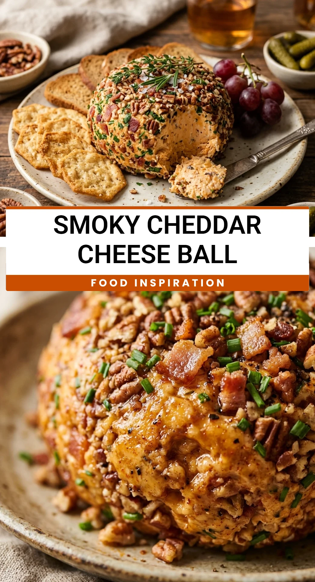 Smoky Cheddar Cheese Ball