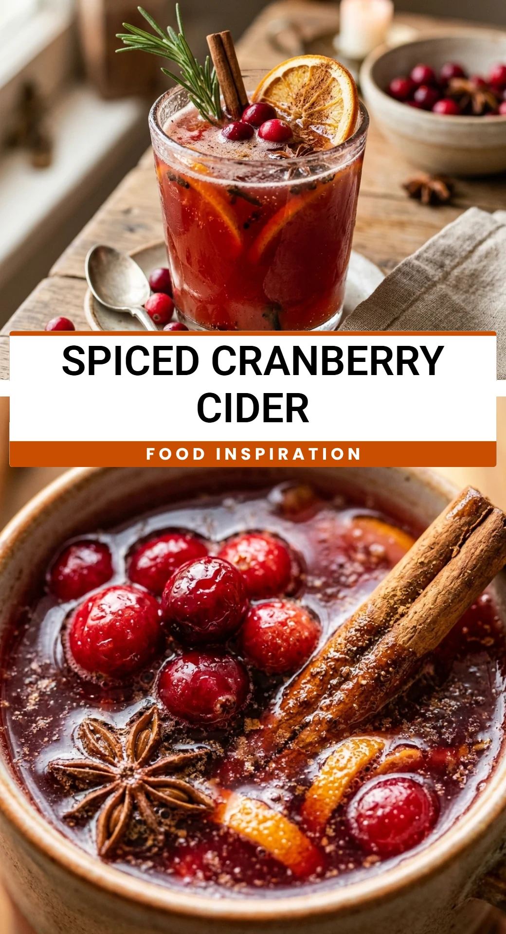 Spiced Cranberry Cider
