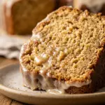 Spiced Eggnog Pound Cake with Vanilla Glaze