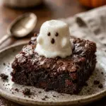 Spooky Ghost Brownies With Marshmallow Recipe