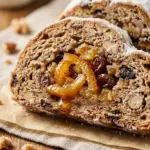 Stollen Bread with Candied Fruit