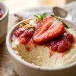 Strawberry Protein Cheesecake Cups