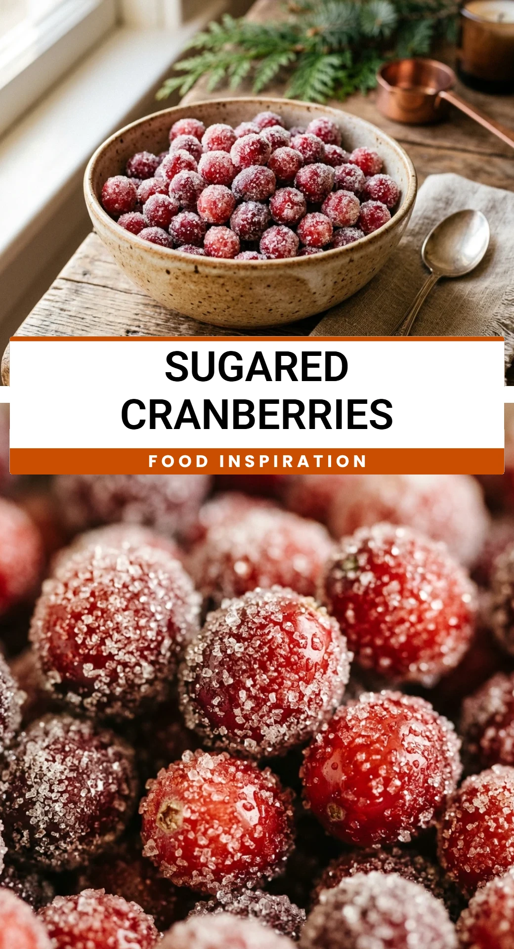 Sugared Cranberries