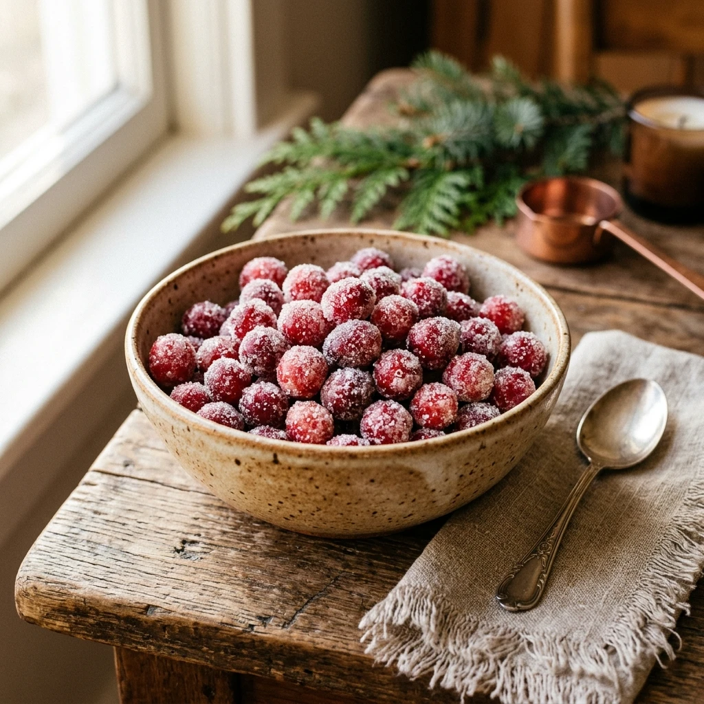 Sugared Cranberries