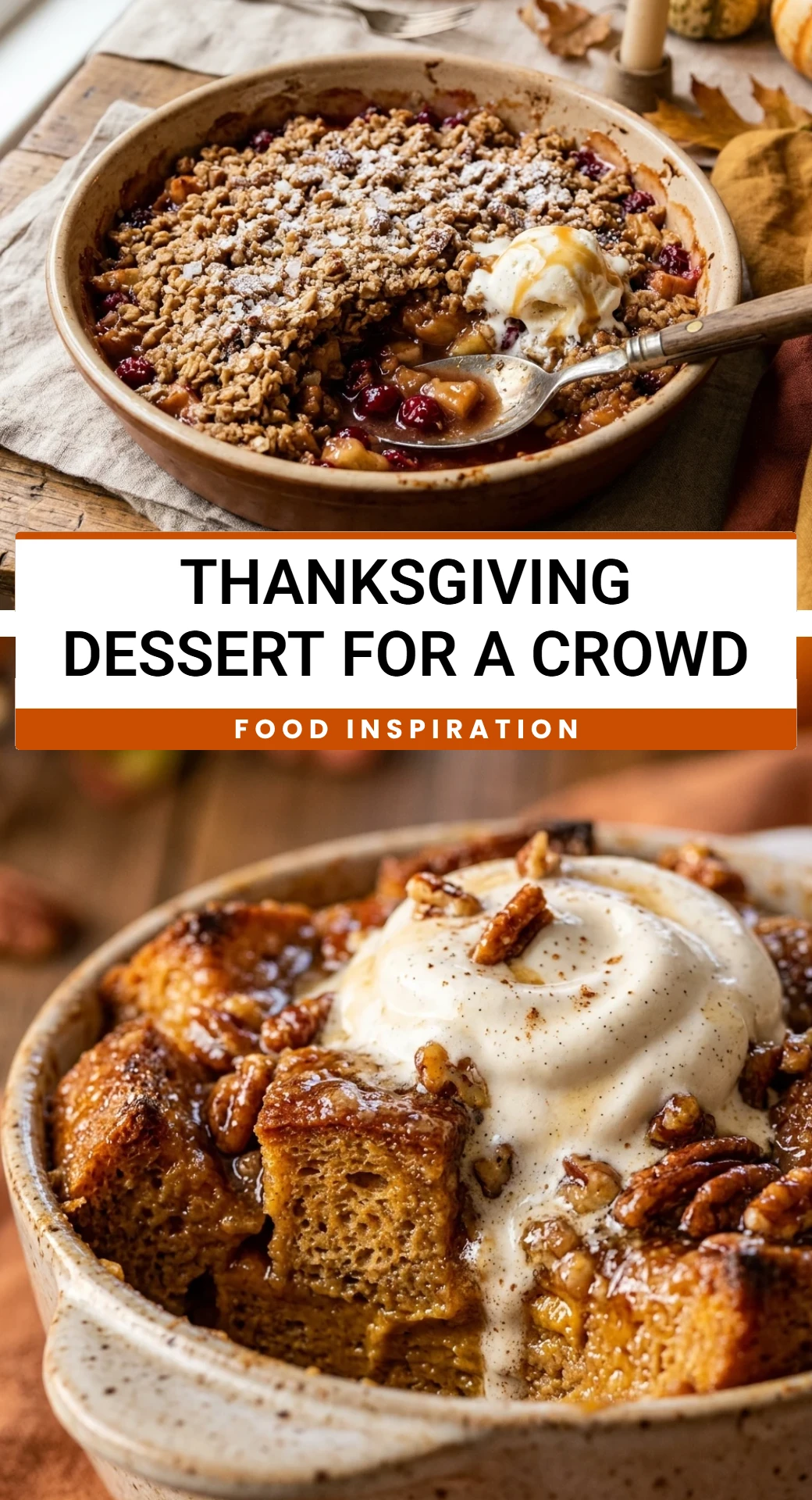 Thanksgiving Dessert For A Crowd