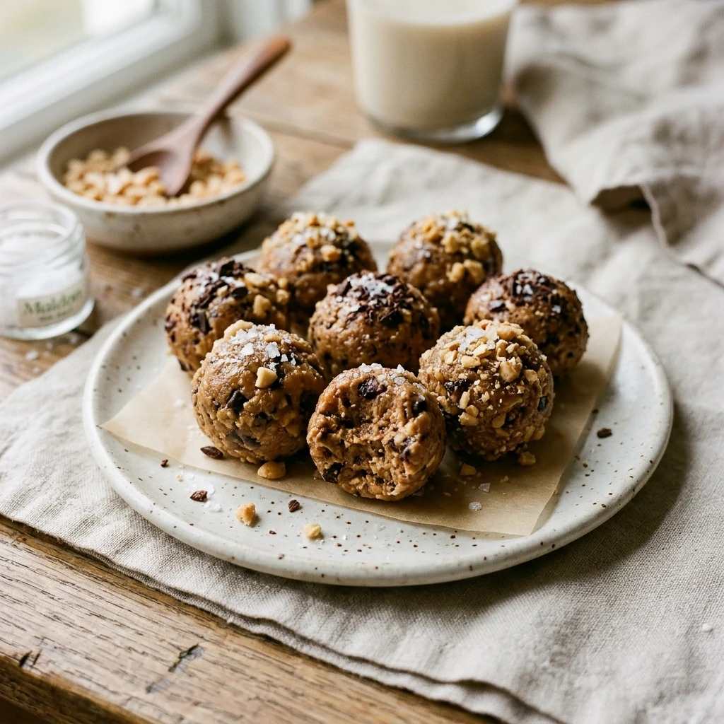 Three-Ingredient Protein Peanut Butter Balls