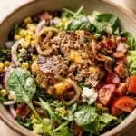 Turkey Burger Protein Salad