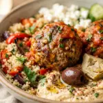 Turkey Meatball Mediterranean Bowls