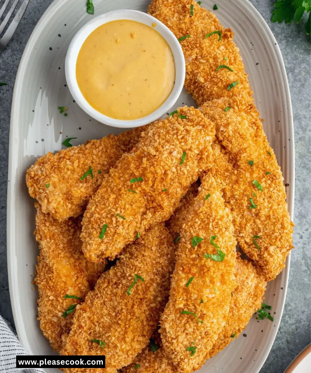 Crispy Oven Baked Chicken Tenders